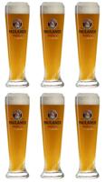 Paulaner Bierglazen Weizen - 500 ml - 6 stuks - thumbnail