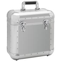 Reloop 60 Record Case platenkoffer zilver - thumbnail