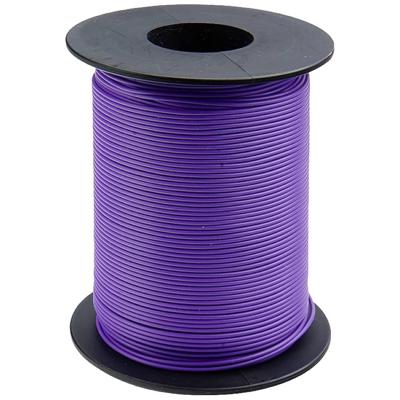 Donau Elektronik 125-S25-6 Draad 1 x 0.25 mm² Violet 25 m