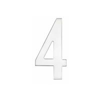 Intersteel Huisnummer 4Numbra 15cm RVS - 0035.402044 - thumbnail