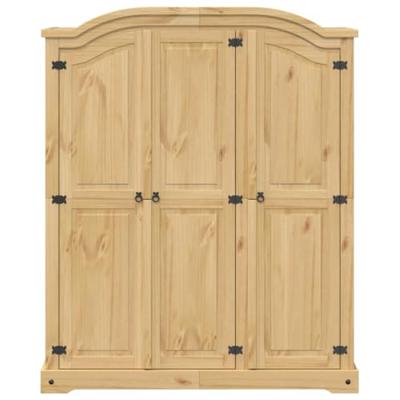 Kledingkast Corona 151,5x52x186 cm massief grenenhout