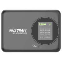 VOLTCRAFT UC-4C1A240W01 USB-oplader 240 W 4x USB-C, 1x USB-A USB PD 3.0 Zwart GaN, USB Power Delivery (USB-PD), Snellader - thumbnail