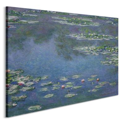 Schilderij - Claude Monet, Waterlelies, 3 maten, premium print