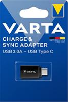 Varta USB 2.0 Adapter [1x USB-C stekker - 1x USB 2.0 bus A] Charge & Sync Adap. - thumbnail