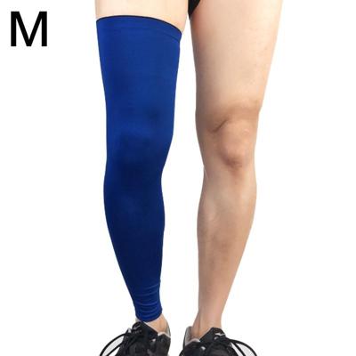 Professionele outdoor sport basketbal voetbal knie pads warme compressie beenbeschermers maat: M