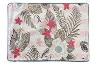 Kussenhoes DKD Home Decor 60 x 1 x 40 cm Roze Groen Tropisch - thumbnail