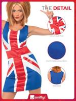 Ginger Spice girl jurk - thumbnail