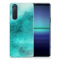 Smartphone hoesje Sony Xperia 5II Painting Blue - thumbnail
