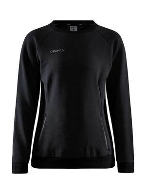 Craft 1910628 Core Soul Crew Sweatshirt W - Black - S Craft 1910628 Core Soul Crew Sweatshirt W - Black - S