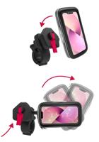 Celly snap telefoonhouder uni incl. telefoonhoes xxxl - thumbnail