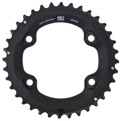 SHIMANO kettingblad "deore" chain ring shim.deore fc-m6000-2 36 teeth bf SHIMANO kettingblad "deore" chain ring shim.deore fc-m6000-2 36 teeth bf