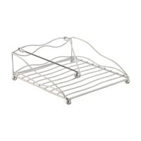 Servethouder Home ESPRIT Zilverkleurig Metaal 19 x 19 x 7 cm - thumbnail