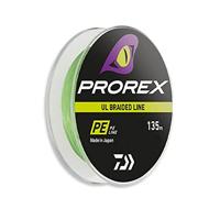 Daiwa Prorex Ultralite PE Braid 135m 0.025 mm 1.8kg - thumbnail