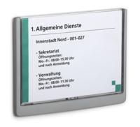 Durable Naambordje 486637 (b x h) 210 mm x 148.5 mm Grafiet 486637 - thumbnail