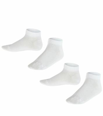 FALKE 2-paar Happy Kinder sneakersokken - Katoenen enkelsokken