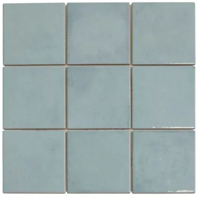 Mozaiek Tegel Kasba 29,7x29,7 cm Glans Turquoise The Mosaic Factory Mozaiek Tegel Kasba 29,7x29,7 cm Glans Turquoise The Mosaic Factory