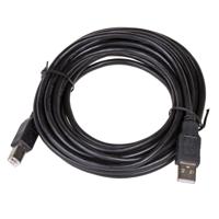 Akyga AK-USB-18 USB-kabel USB 2.0 USB-A stekker, USB-B stekker 5.00 m Zwart - thumbnail