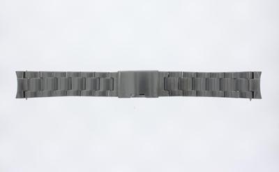 Horlogeband Fossil FTW4012 / DW6F1 / Q Explorist GEN 2 Staal Antracietgrijs 22mm