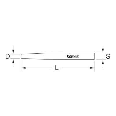 KS Tools 963.2532 9632532 Doorslag 320 g 200 mm DIN 6458 1 stuk(s)
