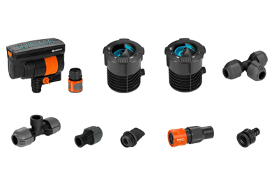 GARDENA Sprinklersysteem 08272-20 Startset Pipeline zwenksproeier Steekkoppeling