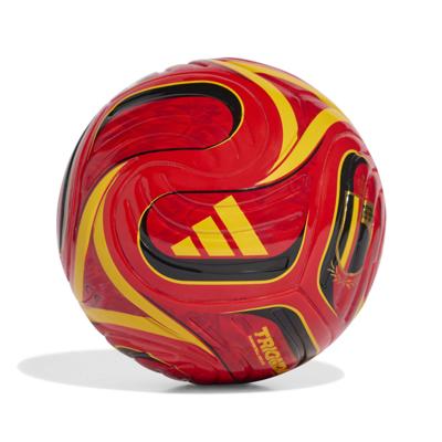 adidas WK 2026 Trionda België Mini Voetbal Maat 1 Rood Geel Zwart
