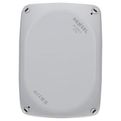 Hensel 62000009 Verdeeldoos Halogeenvrij, Verzegelbaar (l x b) 180 mm x 130 mm 1 stuk(s) Hensel 62000009 Verdeeldoos Halogeenvrij, Verzegelbaar (l x b) 180 mm x 130 mm 1 stuk(s)
