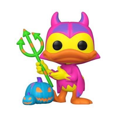 Disney Mickey and Friends Funko Pop Vinyl: Devil Donald with Pumpkin