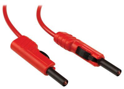 SKS Hirschmann MLB 100/1 V rt Meetsnoer Banaanstekker 4 mm Banaanstekker 4 mm 1.00 m Rood 1 stuk(s)