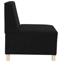 Fauteuil 55 cm stof zwart - thumbnail