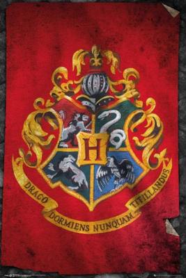 Poster Harry Potter - Hogwarts Flag 61x91,5cm