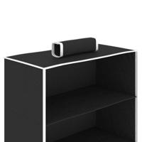 VidaXL Kledingorganisers hangend 2 st met 10 schappen stof - thumbnail