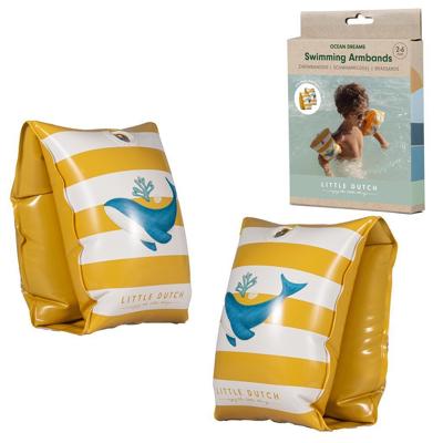 Little Dutch Ocean Dreams Zwemmouwtjes Geel/Wit Little Dutch Ocean Dreams Zwemmouwtjes Geel/Wit