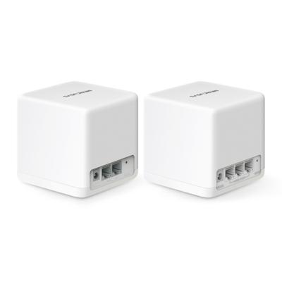 Mercusys HALO H60X Dual-band (2.4 GHz / 5 GHz) Wi-Fi 6 (802.11ax) Wit 2 Intern