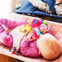 Rammelaar Playgro Clip Clop Clopette Pink - thumbnail