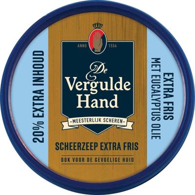 De Vergulde Hand - Scheerzeeptablet extra fris - 75gr
