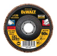 DeWalt Accessoires lamellen schuurschijf extreme 125x22.2mm 60g - dt30612-qz - 1 stuk - dt30612-qz - thumbnail