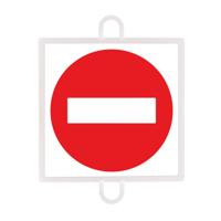 TRAFFIC SIGN PROHIBICION Nº 1 (WRONG WAY) - thumbnail