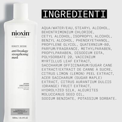 Nioxin Anti-Breakage Strengthening Mask 500ml