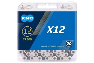 KMC X12 Ketting 12-speed 126-schakels Zwart - Zilver