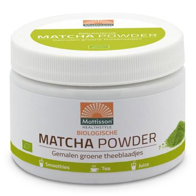 Mattisson HealthStyle Biologische Matcha Poeder