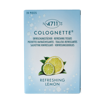 Colognette tissues citrus 20 Stuks