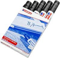 Permanente markeerstift Edding 850 Rood (5 Stuks) - thumbnail
