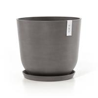 Ecopots Oslo kunststof bloempot Taupe - Ø 42,8 cm - thumbnail