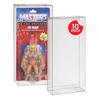 PET Protectors 10-Pack for Masters of the Universe Origins Power Posing (Carded) Box Figures - thumbnail