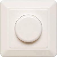 Ehmann T46.03 Dimmer (inbouw) Geschikt voor lampen: LED-lamp, Spaarlamp, Gloeilamp, Halogeenlamp Wit - thumbnail
