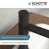 Schütte Wastafelkraan (Zwart mat) - thumbnail