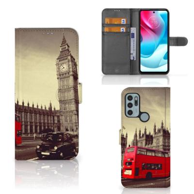 Motorola Moto G60s | Flip Cover | Londen