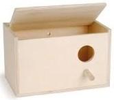 HOUT BROEDK GAT RECHTS 24,5X15X16 - thumbnail