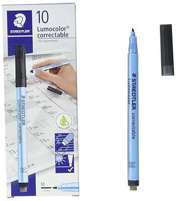 Viltstift staedtler ohp lumo m 305 non perm m zw | 10 stuks