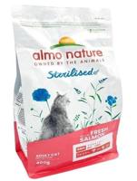 Droogvoer Rundvlees of Zalm voor Gesteriliseerde Katten - Almo Nature Holistic Sterilised - in 400gr of 2kg - thumbnail